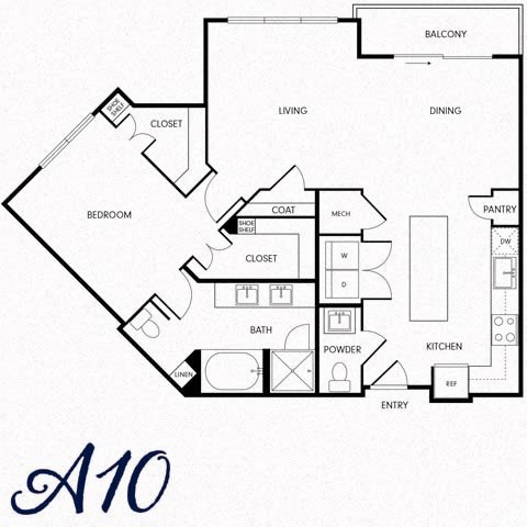a10 floor plan  3 bedroom apartment  the commodore 64